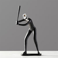 Creative Movement Figures Statue Resin Character Sculpture People Figures Home Living Room Bedroom Decorations Art Craft Statues