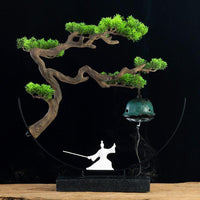 Chinese Zen Home Decoration Ornaments Fragrant Crafts Creative Fog Pine - Buddha Statue Sculpture Living Room Home Decorations