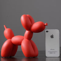 Nordic Creative Balloon Dog Home Decorations Living Room Bedroom TV Cabinet Decoration Cute Resin Animal Desktop Ornaments Gift