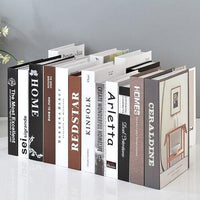 12-200 Creative Modeling Adornment Props Modern Fake Books Simulation Books Living Room TV Cabinet Books Furnishing Accessories